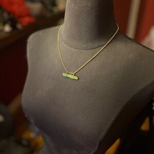 Elegant Green Pendant Necklace